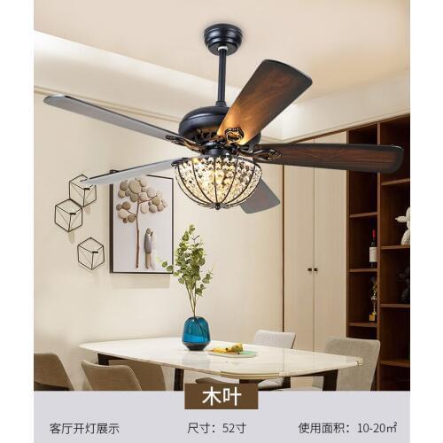 Ceiling Fan Lights Remote Control Wood Office Dining Room Bedroom Living Fan Lamps Lightings Luminaria Pendente Home Fixture