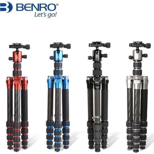 BENRO MC19 carbon fiber tripod SLR camera photography bracket micro single professional portable monopod