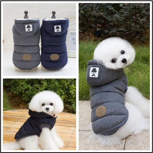 Dog Clothes For Small Dogs Winter Puppy Chihuahua Pet Dog Clothes Warm Soft Medium Large Dog Coat Jackets Ropa Para Perros S-2XL