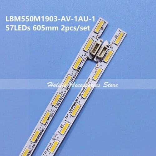 LED Backlight Strip For WTV55K1S 55K1X 55K1S 55K1J LBM550M1903-AV-1AU-1 Screen TPT550U2-EQYSH