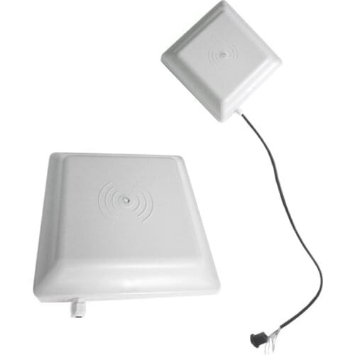 UHF RFID card reader 6m long range, 8dbi Antenna RS232/RS485/Wiegand Read 6M Integrative UHF Reader