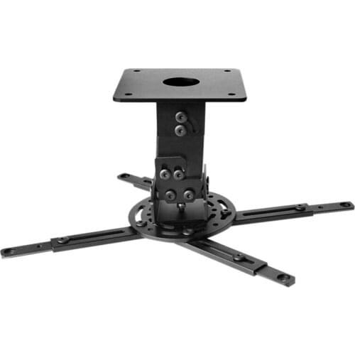 T17 Projector Hanger Universal Aluminum Alloy Ceiling Mounting Kit, Load-Bearing 25 Kg, Tilt 25Degree Claw Distance 38mm