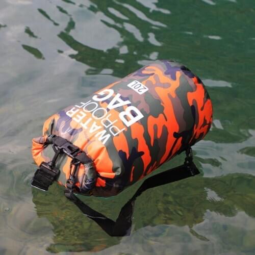 Waterproof Dry Backpack Floating Bag 5-30L Roll Top Sack for Outdoor Kayaking Rafting Boating River Trekking Swimming Pool Kayak