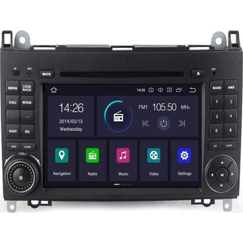 Car In Dash DVD Player GPS Navigation for Mercedes-Benz W169 A150/A160/A170/A180/A200 W245 B160/B170/B180/B200 W639 Vito/Viano W