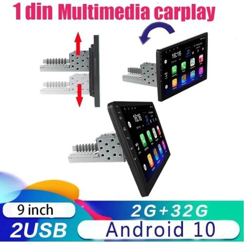 Android 10 1din Quad-Core Car GPS Navigation Player9'' Universa Car Radio WiFi Bluetooth MP5 Multimedia Player carplay DSP AM