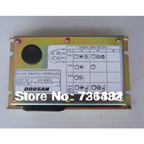 Fast Free shipping! Engine throttle controller /Accelerator controller S220LC-V 543-00074 2543-1036 for Doosan Daewoo DH220-5