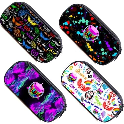 6ix9ine Pencil Case 3D Anime Game Album Gooba Pen Bag Teens Pen Case Cartoon 6IN9INE Stationery Storage Organizer for Cosmetics