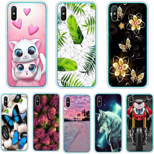 TPU Case For Xiaomi Redmi 9A Case Silicone Soft Back Cover For Xiaomi Redmi 9A Phone Cases For Xiomi Redmi9a Covers Cute Bumper