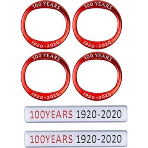For Mazda 3 6 CX-5 CX-3 CX-30 1920-2020 Centennial Patch Body and Wheel Logo Decoration