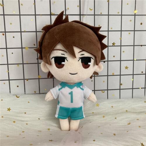 Haikyuu Plush Doll Anime Volleyball Soft Stuffed Doll Kageyama Hinata Shoyo Tobio Kageyama Plush Bag Pendant Gift Toys