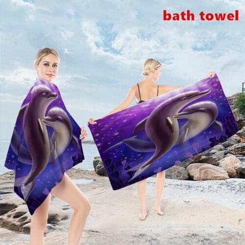 Highly Absorbent Soft Bath Towels Beach Towel Quick Dry Mats Swim Camping Yoga Blanket Bathroom Accessories