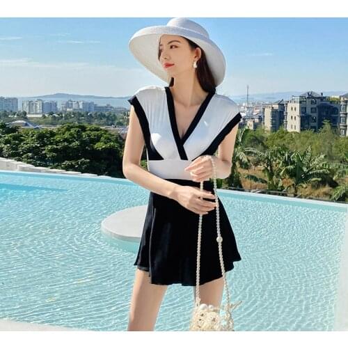 Swimming Suit for Women One Piece Sexy V-neck Tankini Swimwear Female Swim Bathing Suit High Quality Designer Swimsuit Monokini