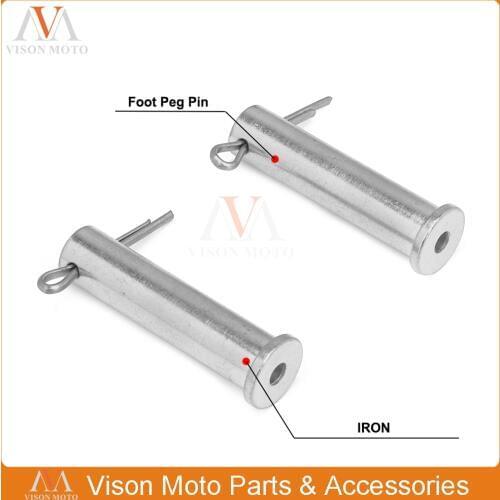 Motorcycle Foot Peg Rest Pedal Footpeg Pin For Suzuki DRZ400 DRZ400 S SM DRZ400E RM125 RM250 RM250Z RMZ250 RMZ450 RMX250 RMX450Z