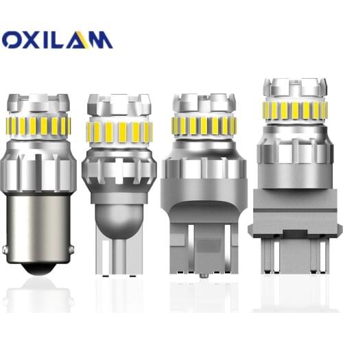 OXILAM 2x 1156 P21w Led Canbus T15 W16W LED Bulbs 6000K T20 W21/5W 7443 P21/5W W21W 7440 BA15S BAY15D Backup Reserve Lights