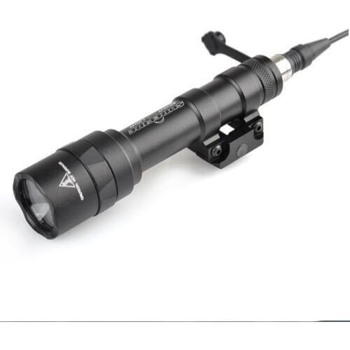 Tactical SF M600U Scout light LED 500 Lumens CREE LED XP-G R5 Pistol Flashlight Full Version Hunting Waterproof Torch