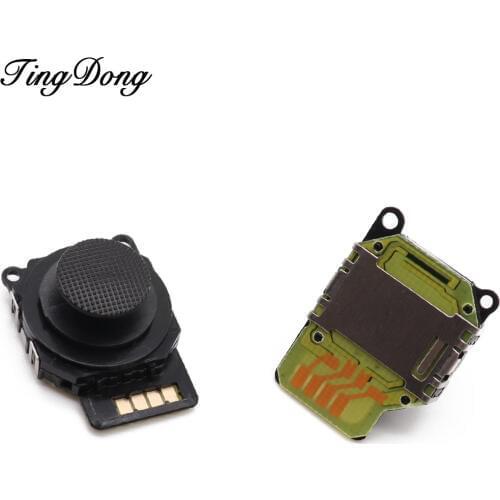 TingDong 10pcs a lot Black 3D Analog Joystick Contact Rubber Set 3D Button for PSP 2000