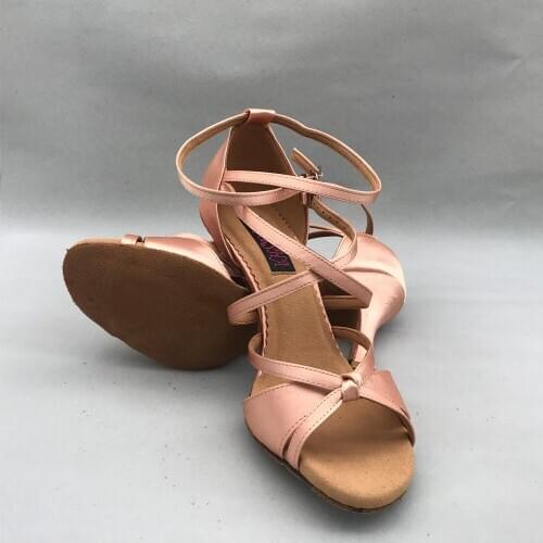 Latin Dance Shoes For women Salsa shoes pratice shoes comfortable shoes MS6209FL2 High Heel Low Heel available 10colors above