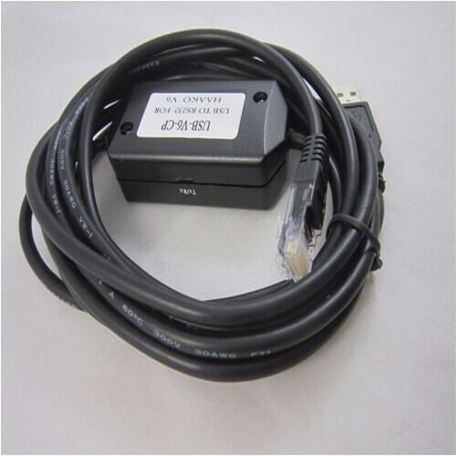 USB-V6-CP PLC programming cable For V606 V708 V808 USB V6-CPtouch panel programming download cable