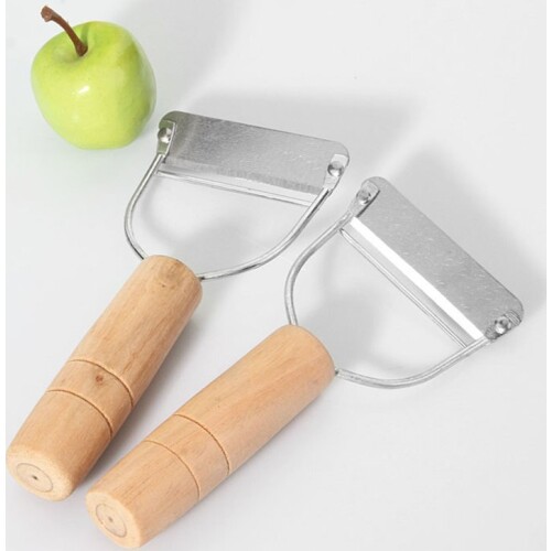 100pcs Vegetable Grater Fruits Peeler Zesters Peel Remover With Wooden Handle For Apple Cucumber Potato Kitchen Gadgets NO237