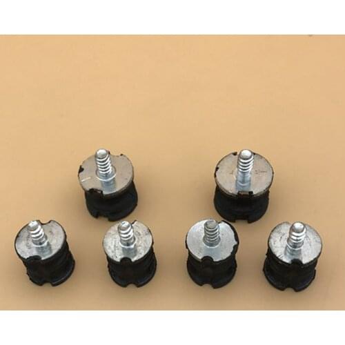 13MA 6Pcs/lot Isolater Buffer AV Mount (2 Big & 4 Small )Fit for husqvarna 268 266 272 XP 272XP 266 61 Gasoline Chainsaw Spare