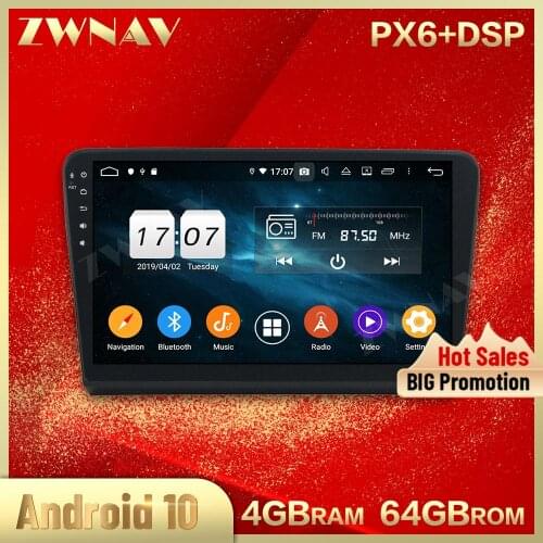 2 din Android 10.0 screen Car Multimedia player For Volkswagen BORA 2012-2015 car video stereo GPS navi head unit auto stereo