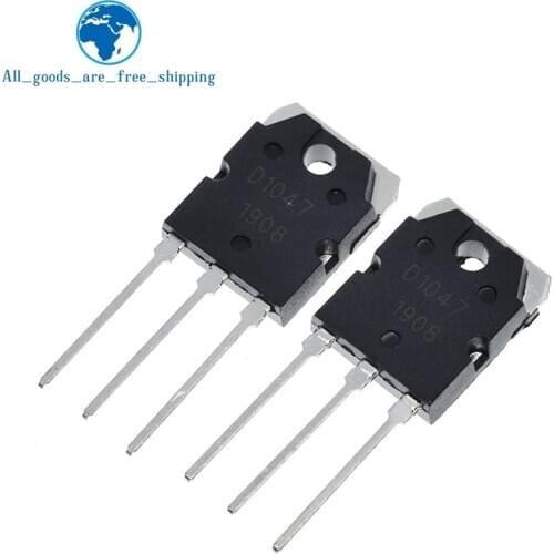 5PCS 2SD1047 TO-247 D1047 TO-3P POWER TRANSISTORS new and original IC