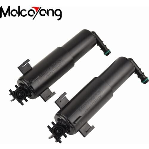 Car Accessories Left Right Headlamp Washer Nozzle Cylinder 61677308525 61677308526 For BMW E71 E72 X6 2008-2014
