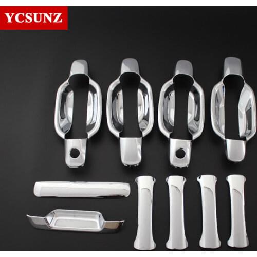 Chrome Door Handle Covers For Isuzu Dmax d-max 2007 2008 2009 2010 2011 Accessories Ycsunz