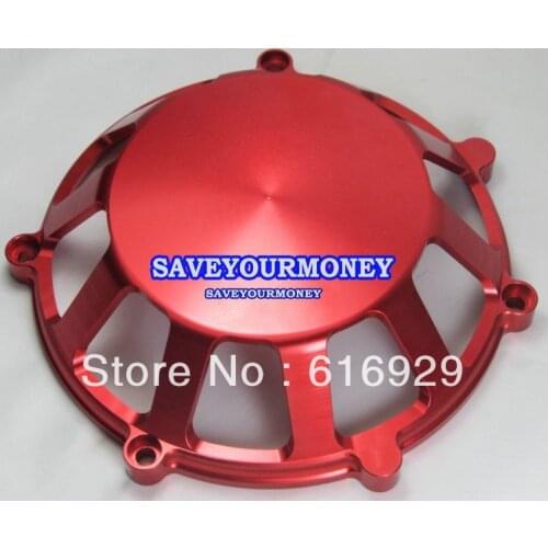 CNC ALUMINIUM CLUTCH COVER MOTORCYCLES WITH A DRY CLUTCH COVER NOT CARBON FITS Dry clutch FOR DUCATI 748 749 996 1098 1198