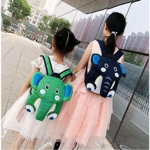 Children Cute elephant Mochilas Kids Baby School Bag Backpack Childrens Backpack Infantis Cartoon Knapsack School Supplies