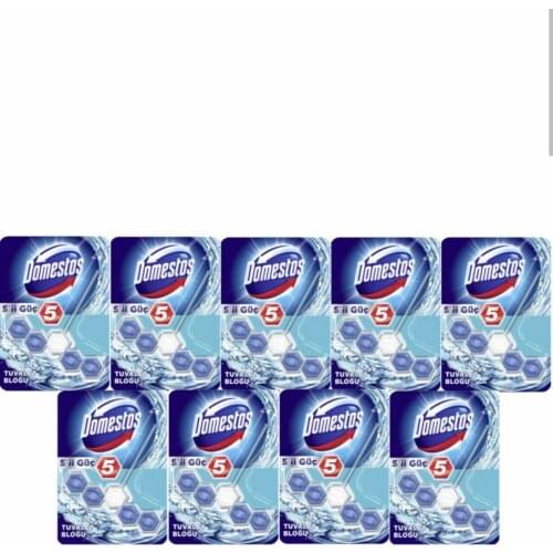 Domestos Wc Blok 5'Li Power Ocean Spaciousness 9'Lu Package