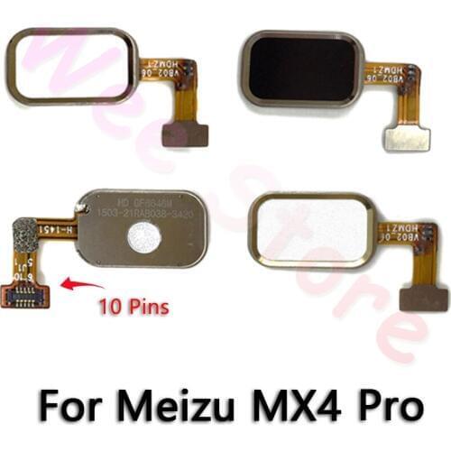 Back Home Button Fingerprint Sensor Flex Cable For Meizu MX4 MX 4 Pro Original Phone Repair Parts