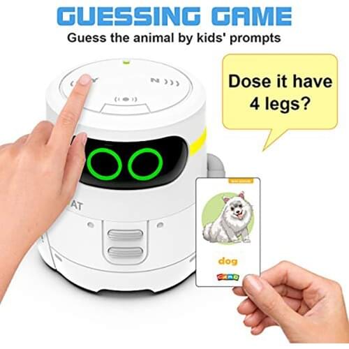 Toy Robot Educational Interactive Robotics Guess Who am i Dance Second Generation Robot Touch Control Toy Interactive Robot