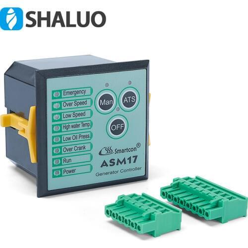 Genuine Control Panel Unit ASM17 Power Generator Controller GTR17 genset part alternator motor autostart circuit board monitor