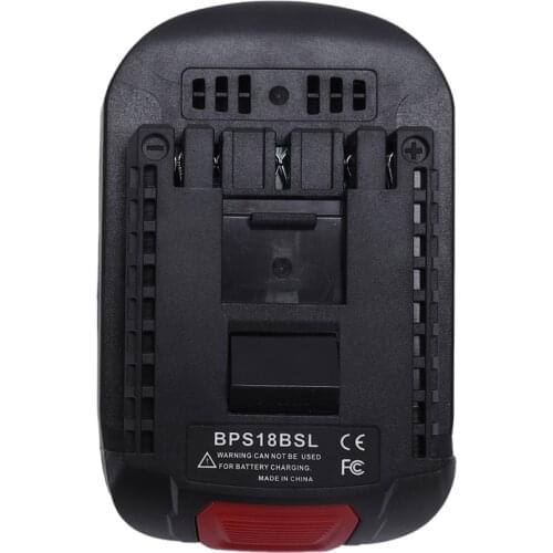 Hot BPS18BSL Li-Ion Battery Converter Adapter for Black Decker/Stanley/Porter Cable 18V Used To for Bosch 18V Tool