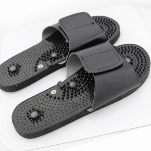 Foot Conductive Massager Slipper Shoe for Therapy Pulse Acupuncture TENS Machine Foot massage apparatus