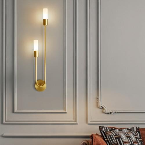 Post Modern Nordic Wall Sconce Living Room Bedside Kitchen Study Stair Aisle Hotel Lighting Backdrop Lamps Indoor Decor Lights