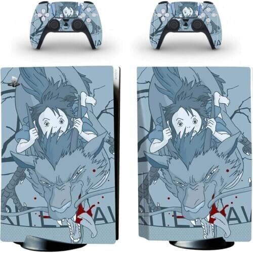 Spirited Away PS5 Standard Disc Edition Skin Sticker Decal Cover for PlayStation 5 Console & Controller PS5 Skin Sticker Vinyl