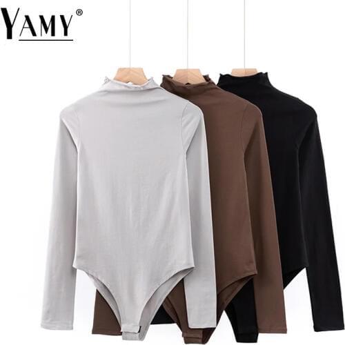 Женские боди с открытыми плечами YAMY China At AliExpress