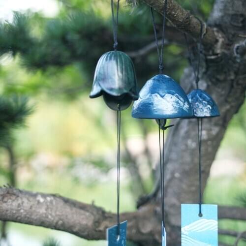 Japanese Girls Wind Chimes Outdoor Wall Hangings Living Room Wind Chime Aesthetic Dekoracje Do Pokoju Room Nordic Decor EA60FL