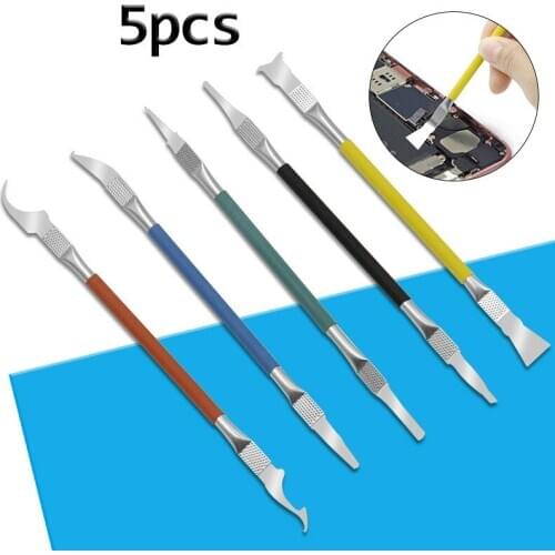 5PCS Cpu Nand Removal Graver Blade Glue Cleaning Pry Knife Phone Repair Tool for iPhone Motherboard BGA Maintenance Rework