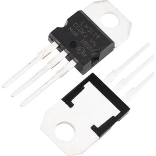 50pcs LM317T LM317 1.2V to 37V 1.5A TO-220
