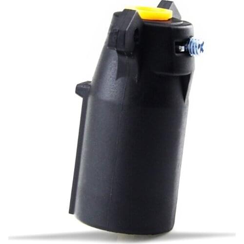 7-pin Trailer Plug Socket Adapter Towing Car Hitch 12V Waterproof 7 Way Round RV-Style Connector for Tractor Camping 40GF