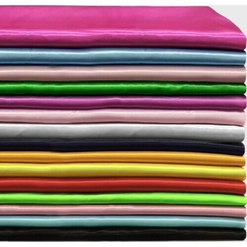1Meter 59'' Width Satin Fabric For Sewing Dresses Costumes Lining Or DIY Curtain