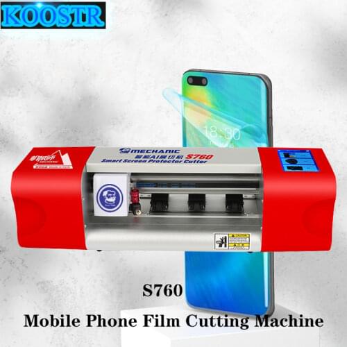 S760 MECHANIC AI Auto Film cutting machine with touch screen mobile phone camera tablet front back cover protect film cut tool