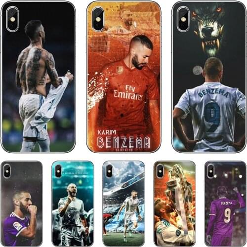 For Samsung Galaxy S10E S20 FE Note 10 20 Edge Lite Plus Ultra Alpha Core Prime Case Cover Karim-Benzema