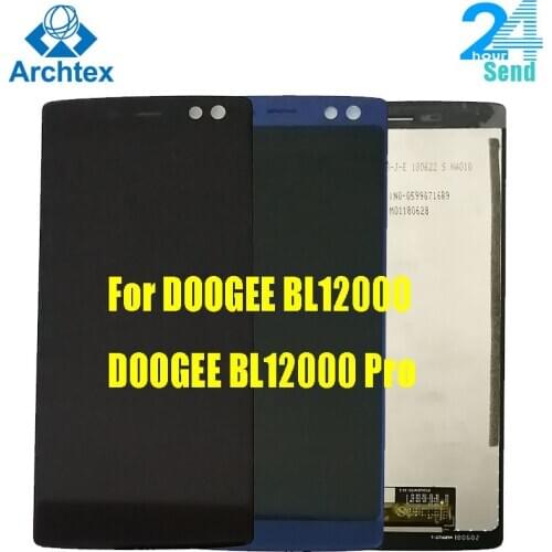 100% Original LCD For DOOGEE BL12000 LCD Display and Touch Screen + Tools 6.0''18:9 FHD+ For Doogee BL12000 Pro LCD Display