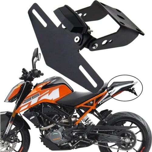 For KTM RC390 Duke 390 2017-2019led Lamp Rear License Plate Bracket Rear Lamp License Plate Frame