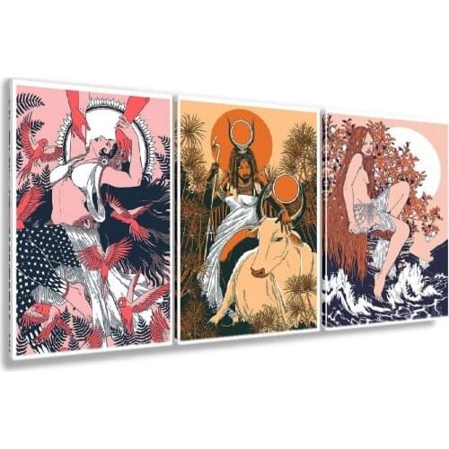 Greek Mythology Goddess Aphrodite Pictures for Living Room Wall Decoration for Bedroom Canvas