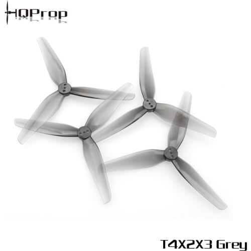 HQPROP T4X2X3 4X2X3 4020 3-Blade PC Propeller for FPV Racing 4inch Toothpick Micro Long Range LR Drone Explorer Parts